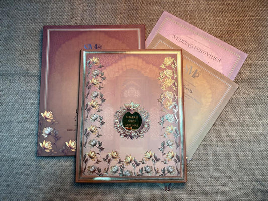 Floral Wedding Card | SS - 551
