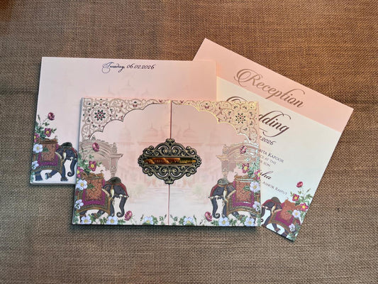 Traditional Wedding Card | SS - 594