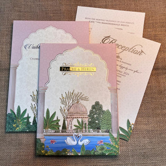 Classy Wedding Card | SS - 609