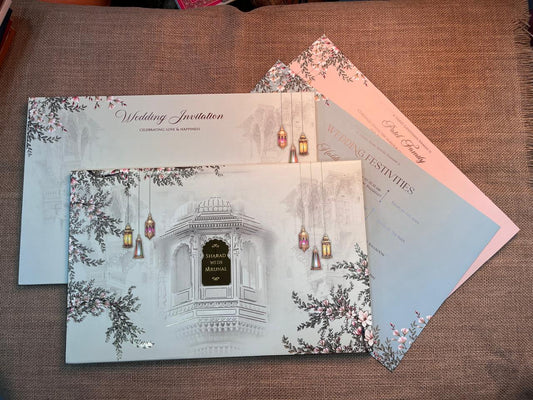 Designer Wedding Card | SS - 555