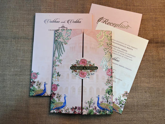 Elegant Wedding Card | SS - 598