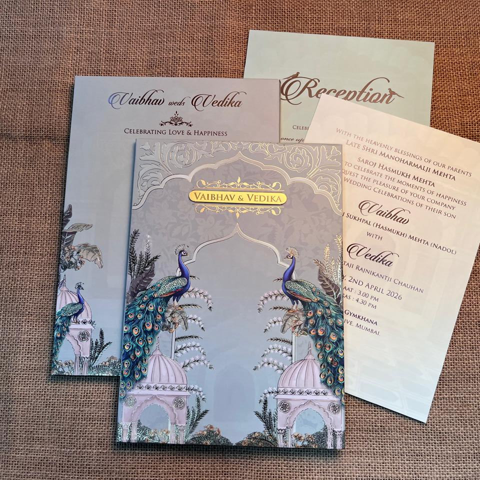 Classy Wedding Card | SS - 605