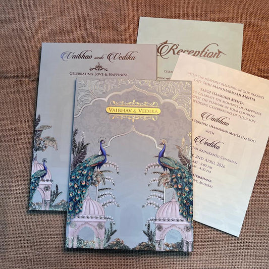 Classy Wedding Card | SS - 605