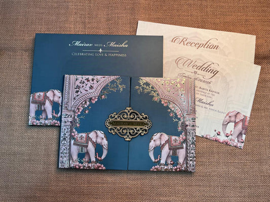 Traditional Wedding Card | SS - 601