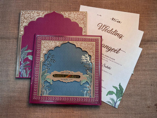 3D Designer Wedding Card | SS - 616