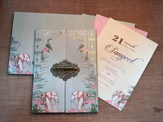 Traditional Wedding Card | SS - 592