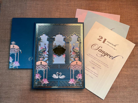 3D Elegant Wedding Card | SS - 626