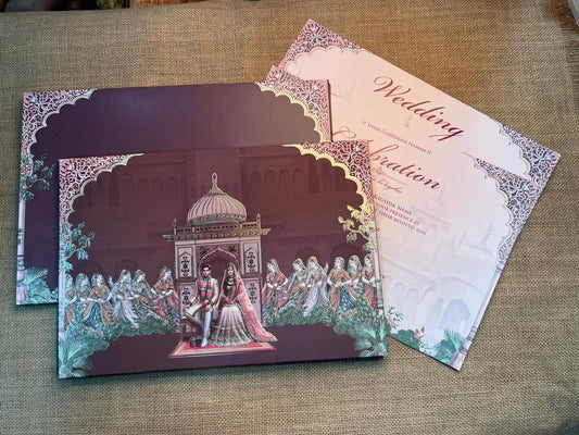 Traditional Wedding Card | SS - 667