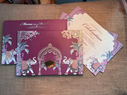Traditional Wedding Card | SS - 666