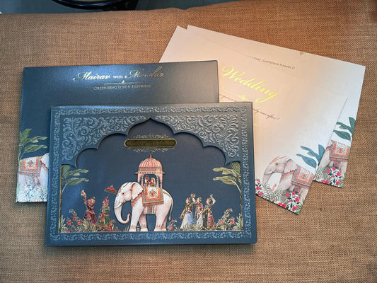 3D Traditional Wedding Card | SS - 662