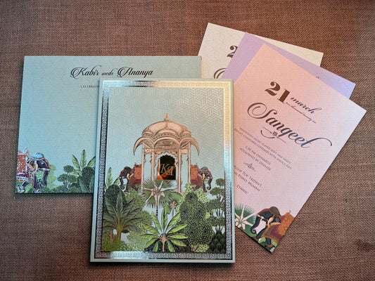 Traditional Wedding Card | SS - 633