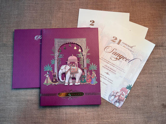3D Traditional Wedding Card | SS - 636