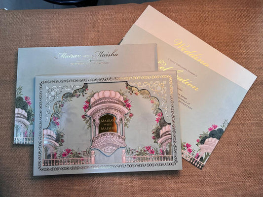 Rustic Wedding Card | SS - 655