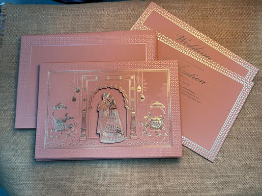 Traditional Wedding Card | SS - 654