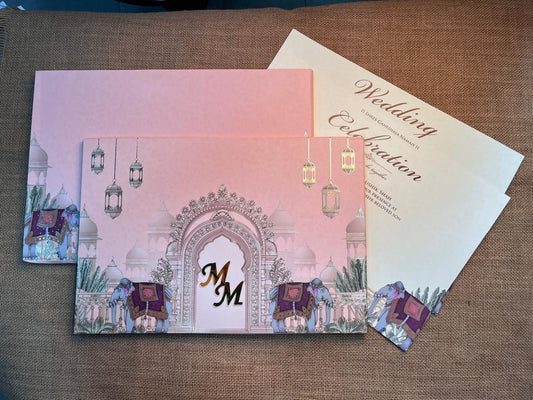 Rustic Wedding Card | SS - 653