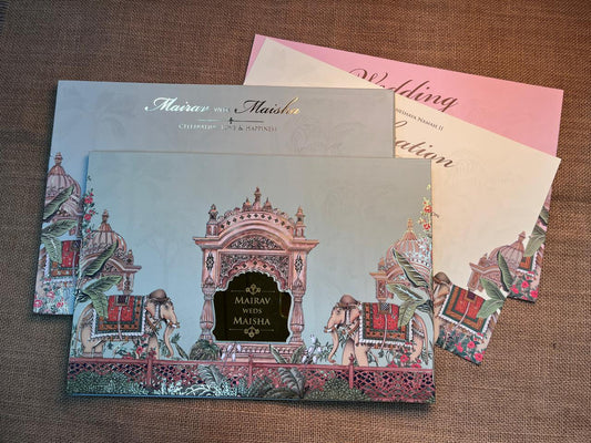 Traditional Wedding Card | SS - 652