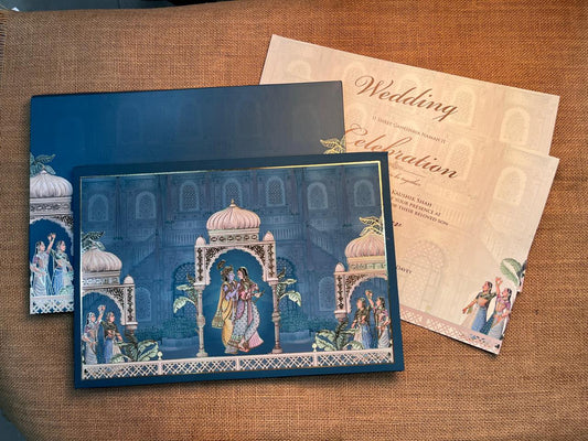 Traditional Wedding Card | SS - 651