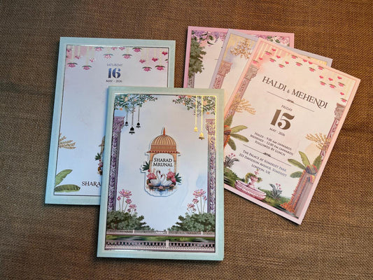 Elegant Wedding Card | SS - 705
