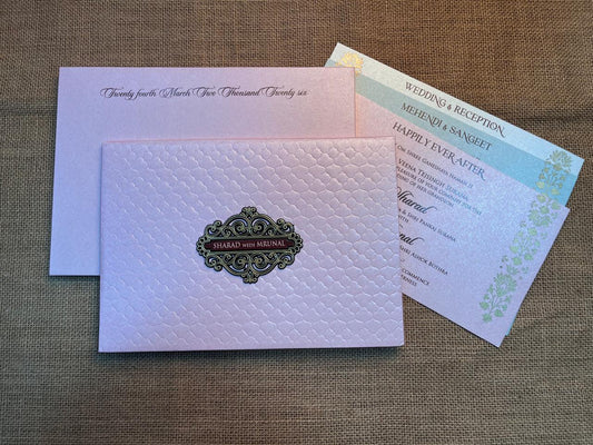 Elegant Wedding Card | SS - 701
