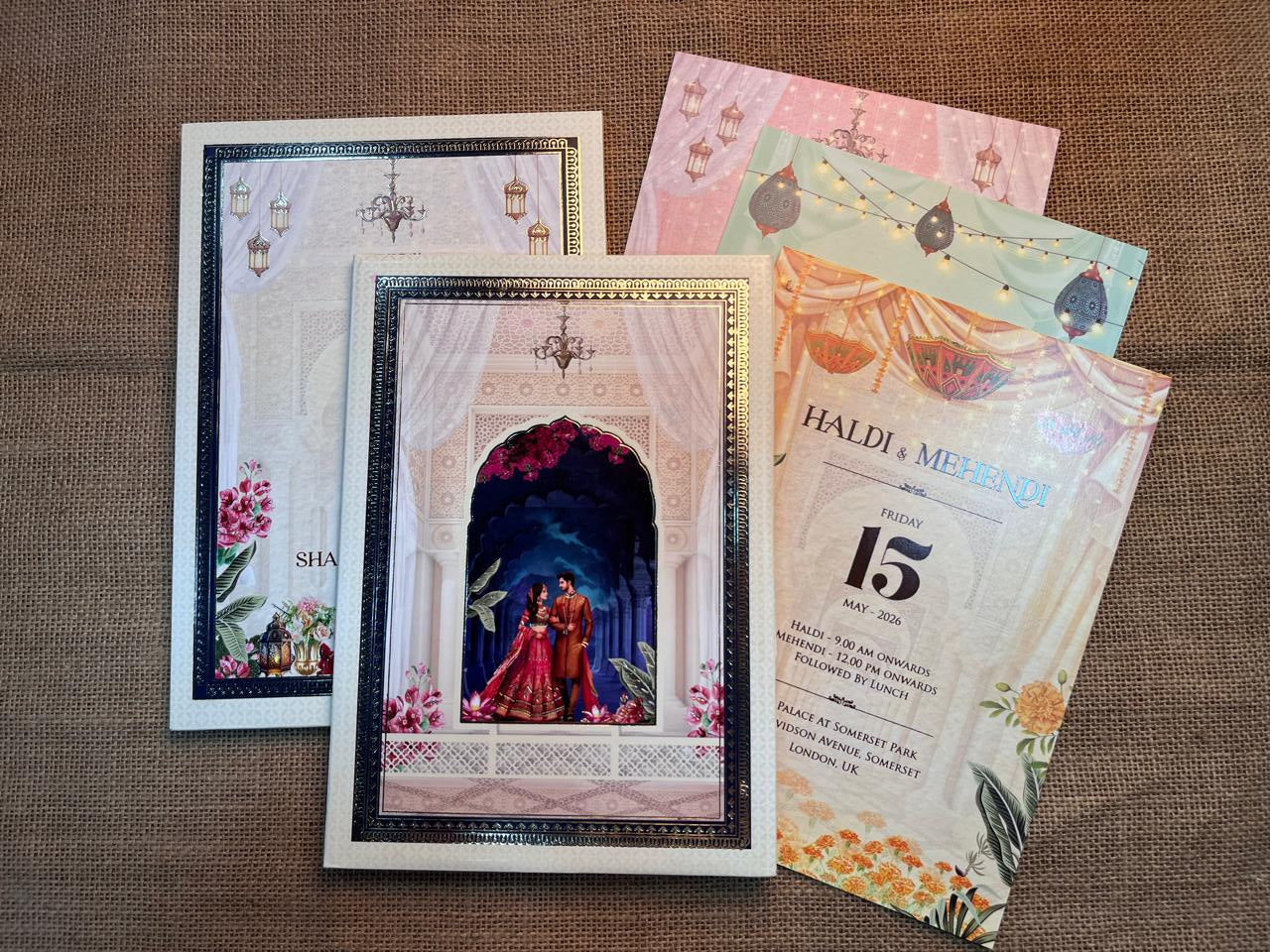 Designer Wedding Card | SS - 702
