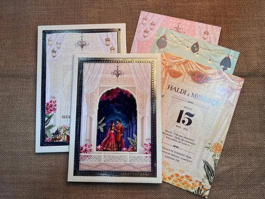 Designer Wedding Card | SS - 702