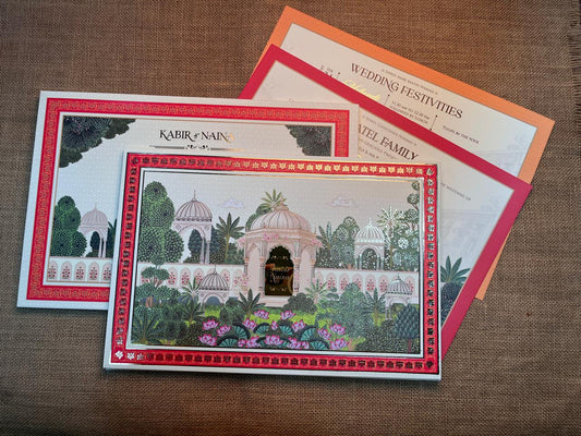 Traditional Wedding Card | SS - 728