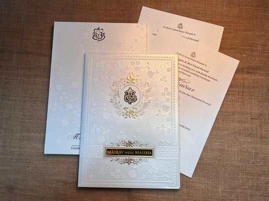 Classy Wedding Card | SS - 674