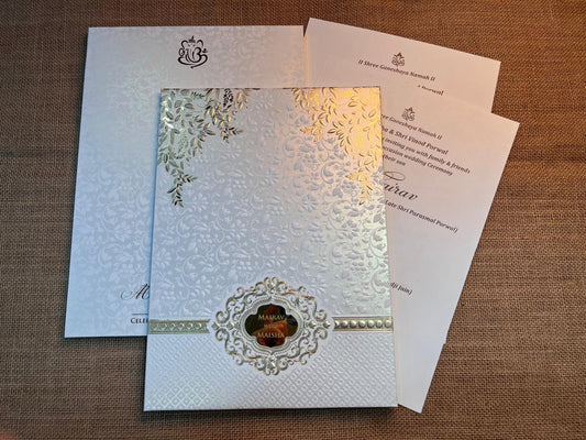 Classy Wedding Card | SS - 673