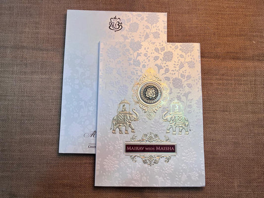 Traditional Wedding Card | SS - 676