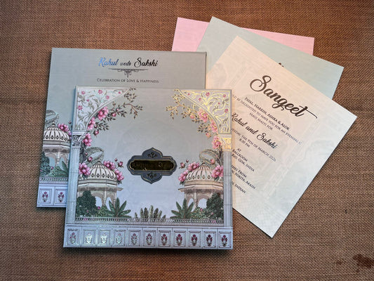 Pichwai Wedding Card | SS - 617
