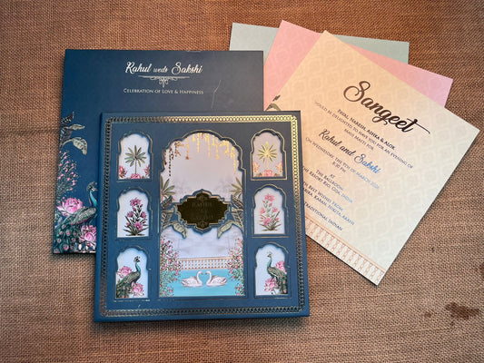 3D Elegant Wedding Card | SS - 610