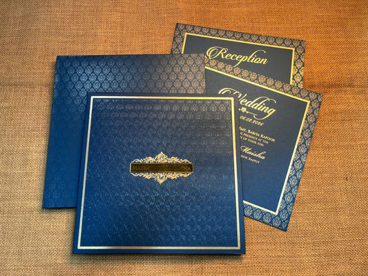 Classy Elegant Wedding Card | SS - 623