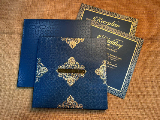 Classy Elegant Wedding Card | SS - 624