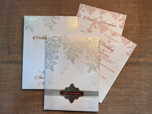 Classy Wedding Card | SS - 738