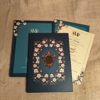 Floral Wedding Card | SS - 536