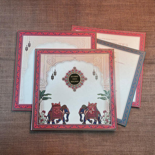 Traditional Wedding Card | SS - 515