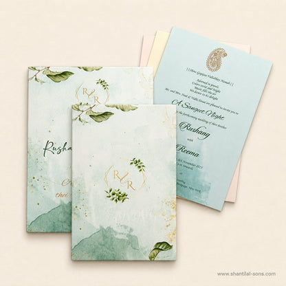 Designer Cards with Splash of Colours | SS - 9006
