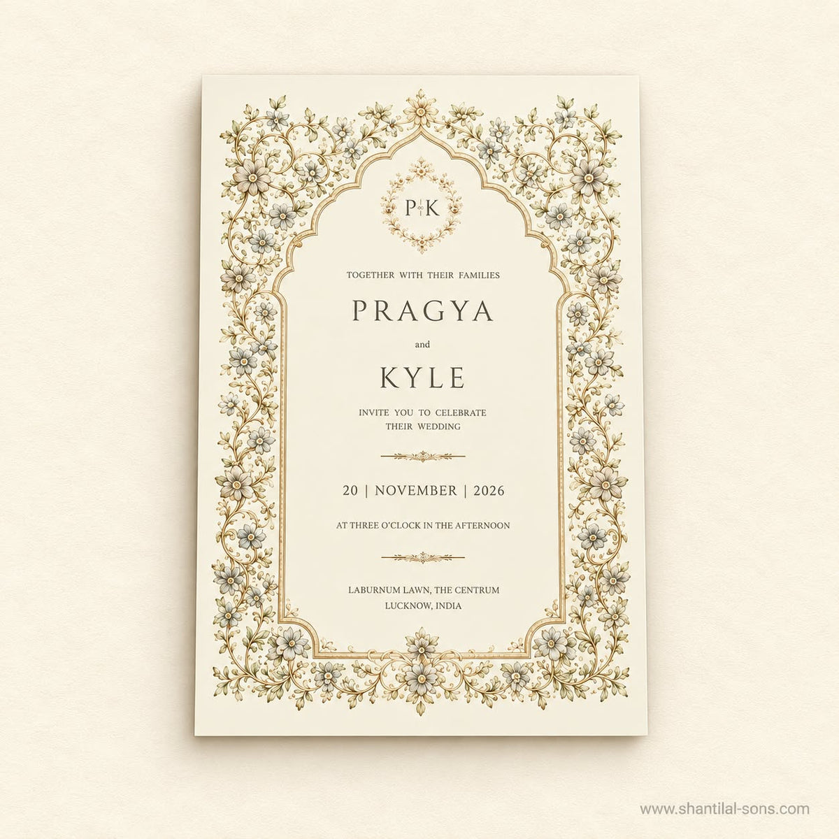 Minimal Wedding Invitation | SS - 2060