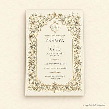 Minimal Wedding Invitation | SS - 2060