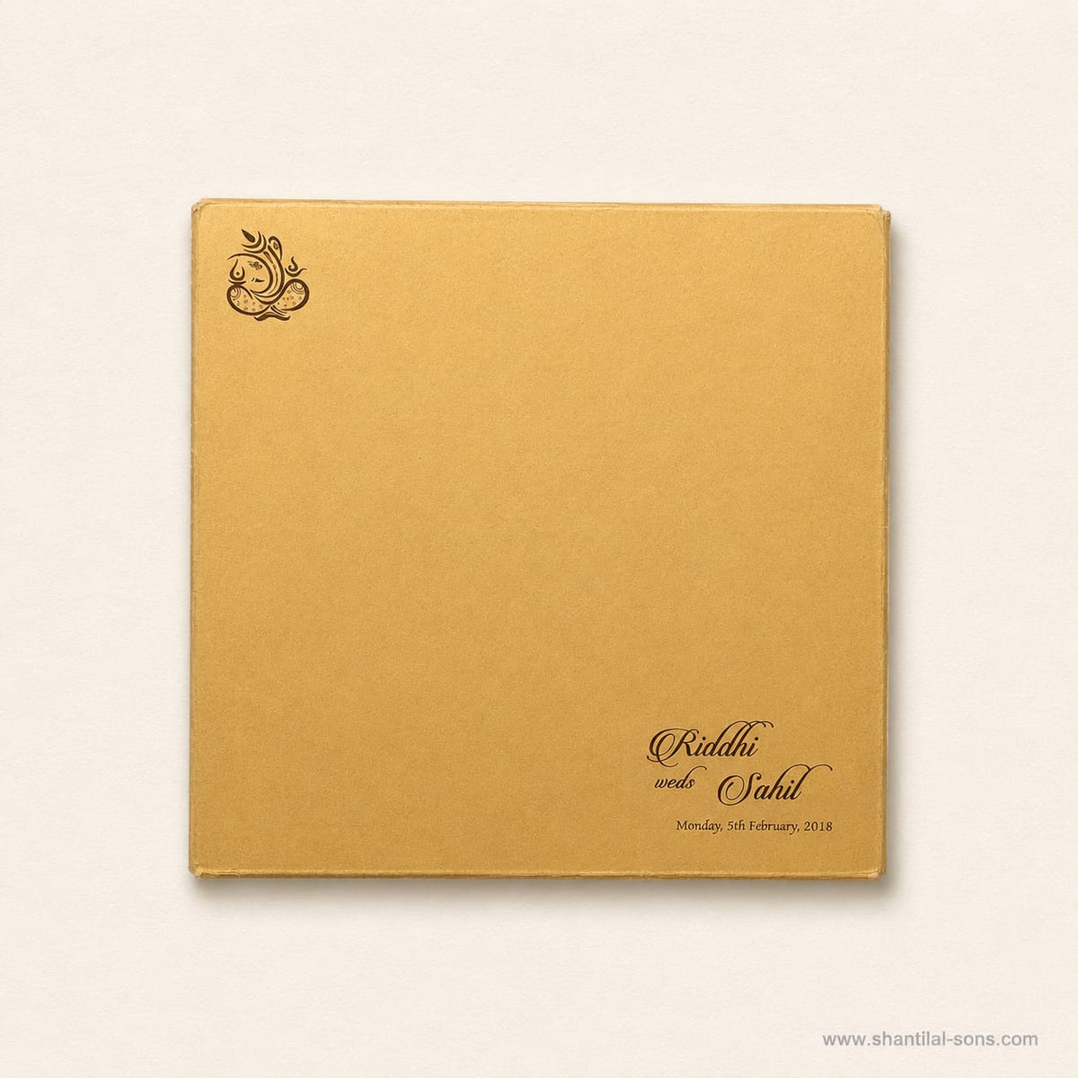 Royal Wedding Invitation | SS - 2054