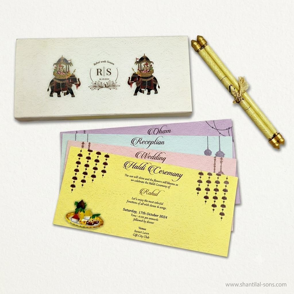 Royal Heritage Wedding Invitation | SS-8093