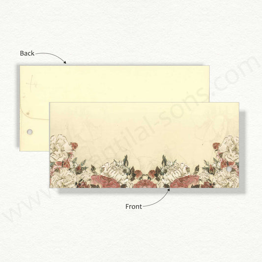 Designer Floral Cash Envelope | G - 106