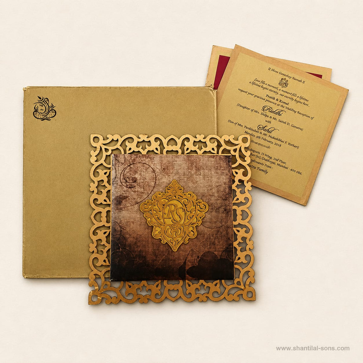 Royal Wedding Invitation | SS - 2054