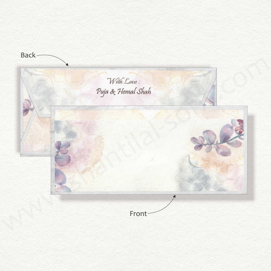 Beautiful Splash of Colours Cash Envelope | G-17
