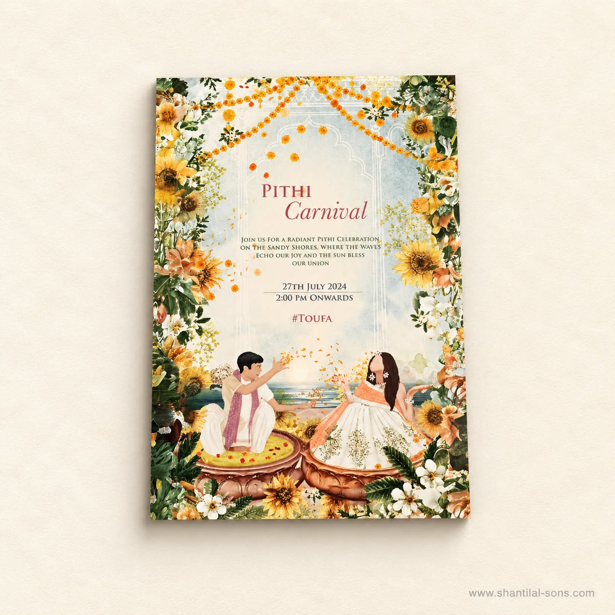 Royal Wedding Invitation | SS - 8082