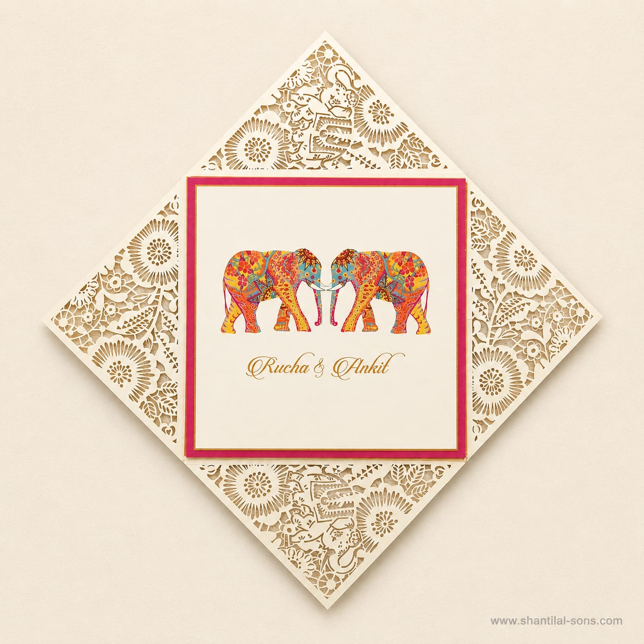 Elegant Wedding Invitation | SS - 2051