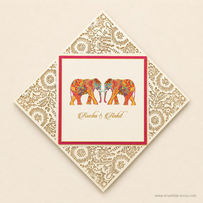 Elegant Wedding Invitation | SS - 2051