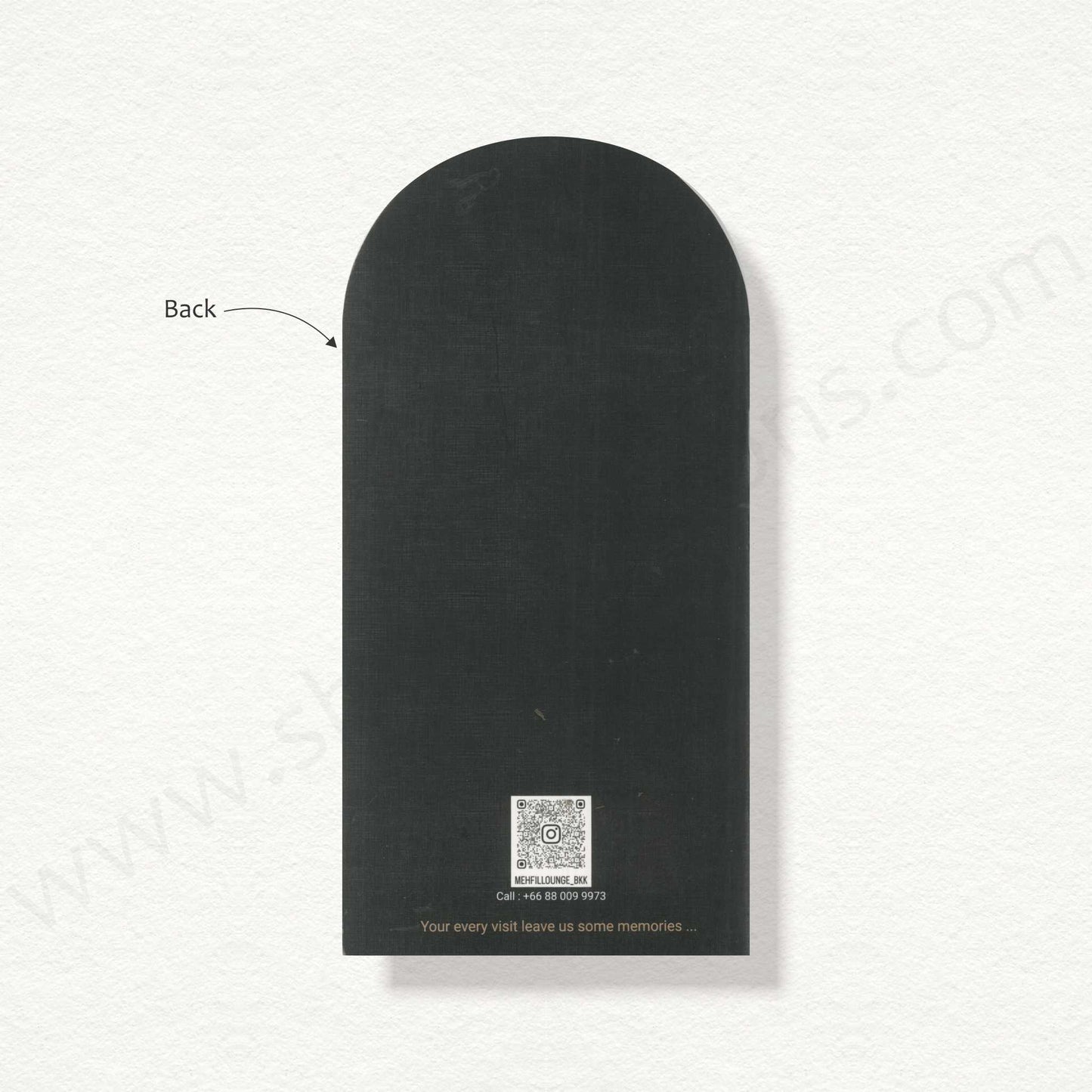 Designer Menu Card | SS A - 2