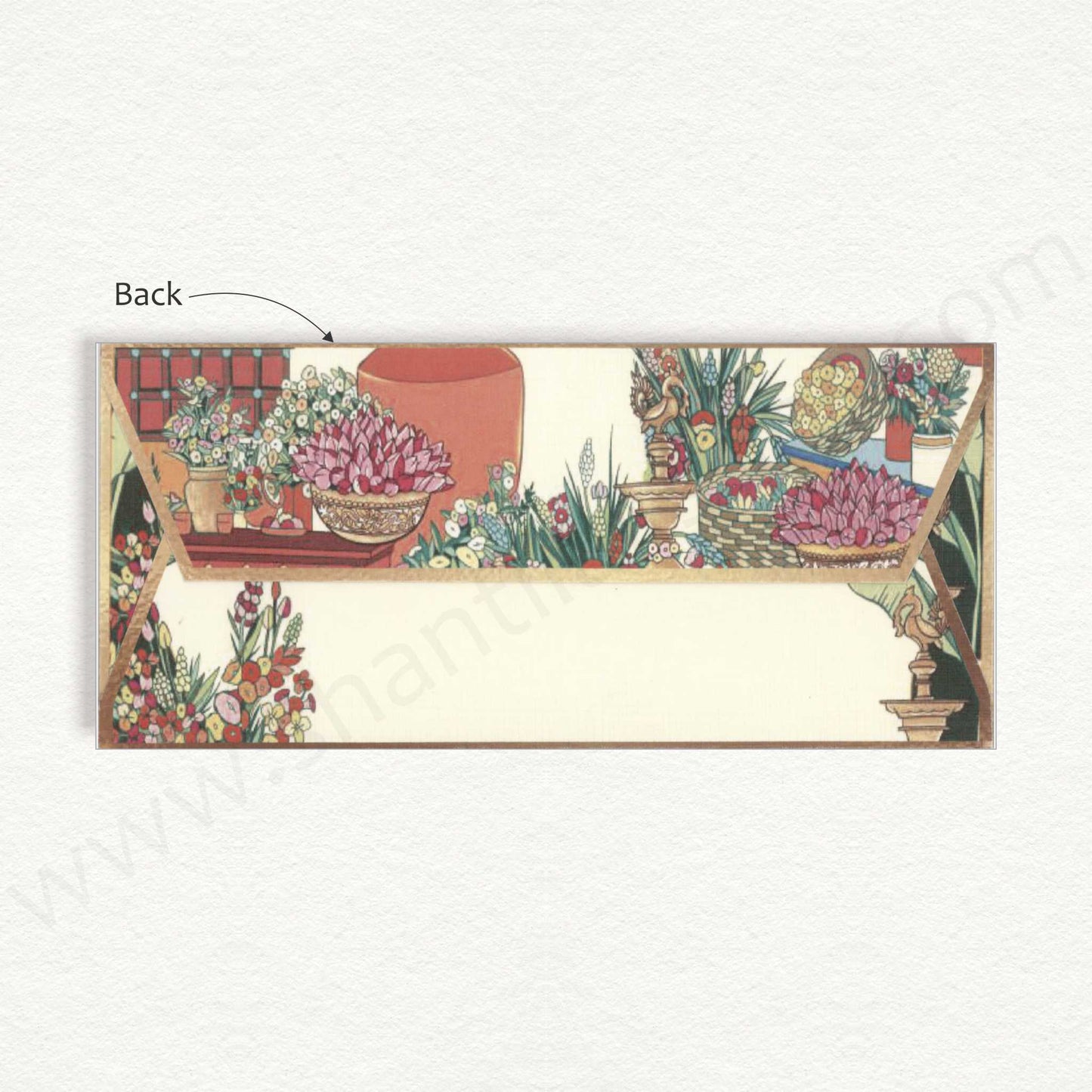 Designer Floral Cash Envelope | G-54