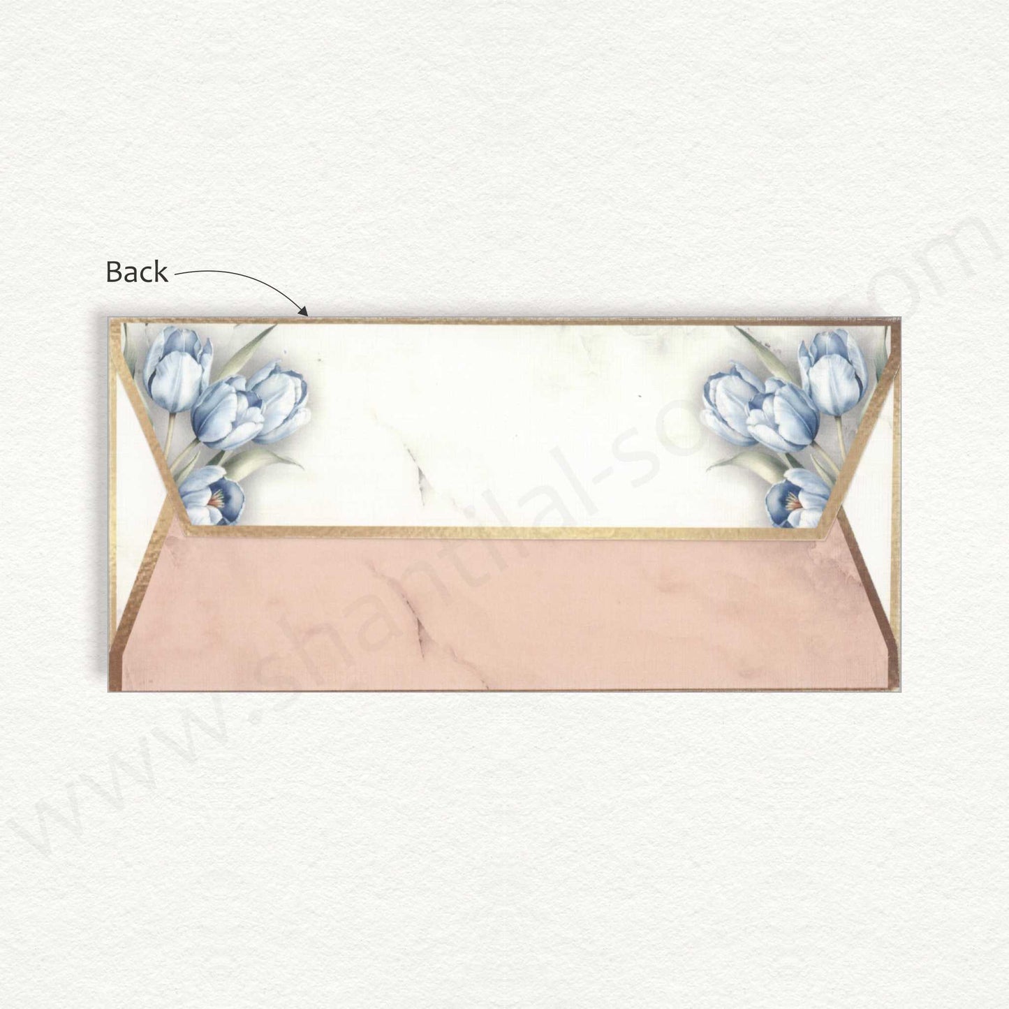 Elegant Floral Cash Envelope | G-61